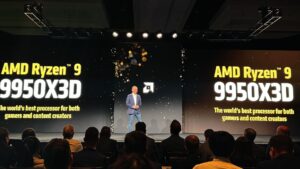 The AMD Ryzen 9 9950X3D Debuts at CES