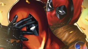 Miles Morales Battles Two Deadpools in Pools of Blood Crossover