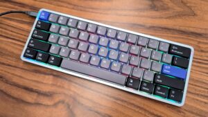 The NuPhy Air60 HE is a fantastic low-profile magnetic gaming keyboard